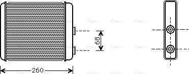 Ava Quality Cooling OL 6260 - Izmjenjivač topline, grijanje unutrasnjeg prostora www.molydon.hr