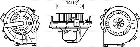 Ava Quality Cooling OL8614 - Ventilator kabine/unutrasnjeg prostora www.molydon.hr