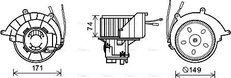 Ava Quality Cooling OL8629 - Ventilator kabine/unutrasnjeg prostora www.molydon.hr