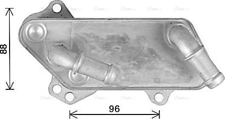 Ava Quality Cooling OL3711 - Uljni hladnjak, ulje za motor www.molydon.hr