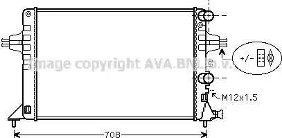 Ava Quality Cooling OL 2444 - Hladnjak, hladjenje motora www.molydon.hr