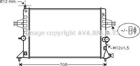 Ava Quality Cooling OL 2440 - Hladnjak, hladjenje motora www.molydon.hr