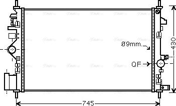 Ava Quality Cooling OL 2468 - Hladnjak, hladjenje motora www.molydon.hr