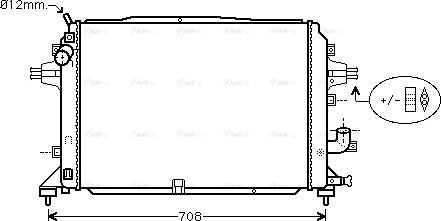 Ava Quality Cooling OL2489 - Hladnjak, hladjenje motora www.molydon.hr