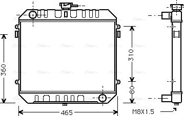 Ava Quality Cooling OL 2095 - Hladnjak, hladjenje motora www.molydon.hr