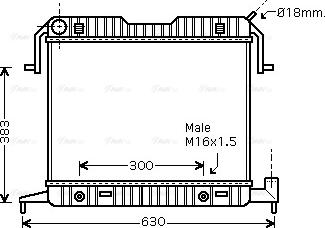 Ava Quality Cooling OL 2086 - Hladnjak, hladjenje motora www.molydon.hr