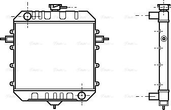 Ava Quality Cooling OL 2033 - Intercooler, hladnjak www.molydon.hr