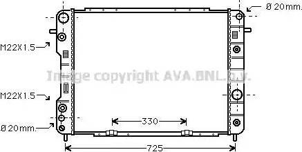 Ava Quality Cooling OL 2199 - Hladnjak, hladjenje motora www.molydon.hr