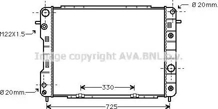 Ava Quality Cooling OL 2198 - Hladnjak, hladjenje motora www.molydon.hr