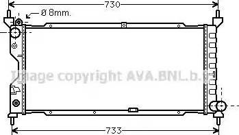 Ava Quality Cooling OL 2185 - Hladnjak, hladjenje motora www.molydon.hr