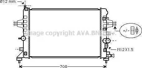 Magneti Marelli 350213974000 - Hladnjak, hladjenje motora www.molydon.hr