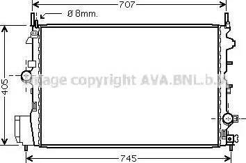 Ava Quality Cooling OL 2396 - Hladnjak, hladjenje motora www.molydon.hr