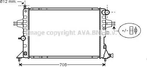 Ava Quality Cooling OL 2293 - Hladnjak, hladjenje motora www.molydon.hr