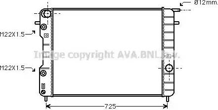 Ava Quality Cooling OL 2248 - Hladnjak, hladjenje motora www.molydon.hr