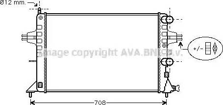 Ava Quality Cooling OL 2255 - Hladnjak, hladjenje motora www.molydon.hr