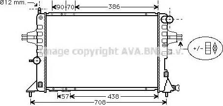 Ava Quality Cooling OL 2252 - Hladnjak, hladjenje motora www.molydon.hr