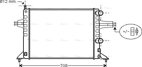 Ava Quality Cooling OL 2257 - Hladnjak, hladjenje motora www.molydon.hr