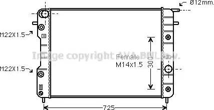 Ava Quality Cooling OL 2202 - Hladnjak, hladjenje motora www.molydon.hr