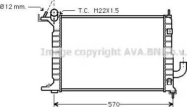 Ava Quality Cooling OL 2218 - Hladnjak, hladjenje motora www.molydon.hr