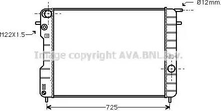 Ava Quality Cooling OL 2239 - Hladnjak, hladjenje motora www.molydon.hr