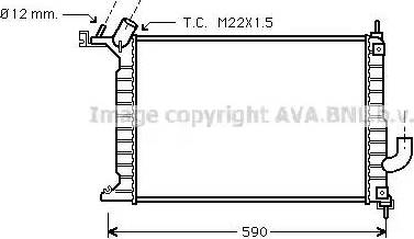 Ava Quality Cooling OL 2275 - Hladnjak, hladjenje motora www.molydon.hr