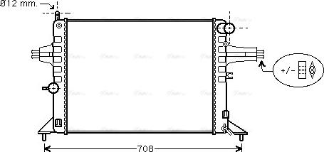 Ava Quality Cooling OL 2272 - Hladnjak, hladjenje motora www.molydon.hr