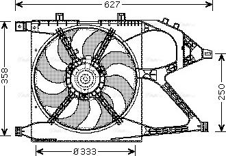 Ava Quality Cooling OL 7519 - Ventilator, hladjenje motora www.molydon.hr