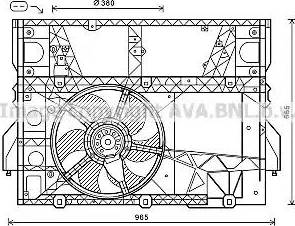 Ava Quality Cooling OL7589 - Ventilator, hladjenje motora www.molydon.hr