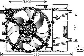 Ava Quality Cooling OL 7539 - Ventilator, hladjenje motora www.molydon.hr