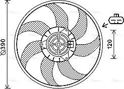 Ava Quality Cooling OL7613 - Ventilator, hladjenje motora www.molydon.hr