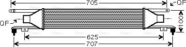 Ava Quality Cooling OLA4421 - Intercooler, hladnjak www.molydon.hr