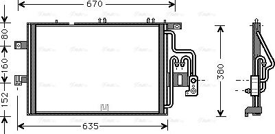 Ava Quality Cooling OLA5309 - Kondenzator, klima-Uređaj www.molydon.hr