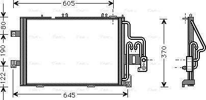 Ava Quality Cooling OLA5307 - Kondenzator, klima-Uređaj www.molydon.hr