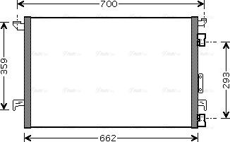 Ava Quality Cooling OLA5333 - Kondenzator, klima-Uređaj www.molydon.hr