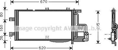 Ava Quality Cooling OLA5370 - Kondenzator, klima-Uređaj www.molydon.hr