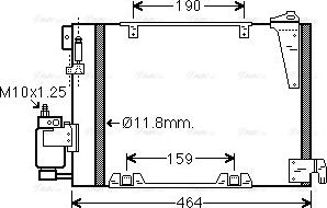 Ava Quality Cooling OLA5250D - Kondenzator, klima-Uređaj www.molydon.hr