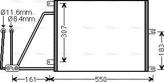 Ava Quality Cooling OLA5265 - Kondenzator, klima-Uređaj www.molydon.hr