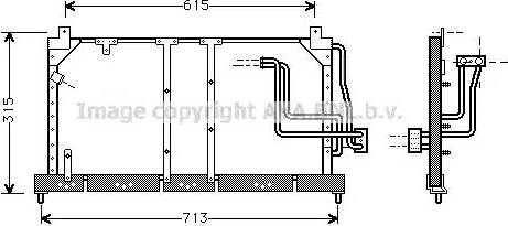 Ava Quality Cooling OLA5224 - Kondenzator, klima-Uređaj www.molydon.hr