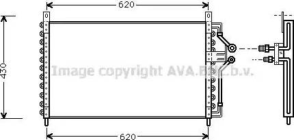 Ava Quality Cooling OLA5226 - Kondenzator, klima-Uređaj www.molydon.hr