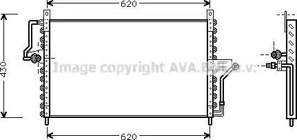 Ava Quality Cooling OLA5223 - Kondenzator, klima-Uređaj www.molydon.hr