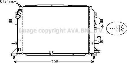 Ava Quality Cooling OLA2489 - Hladnjak, hladjenje motora www.molydon.hr