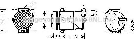 Ava Quality Cooling OLAK429 - Kompresor, klima-Uređaj www.molydon.hr