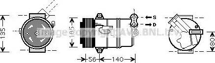 Ava Quality Cooling OL K428 - Kompresor, klima-Uređaj www.molydon.hr