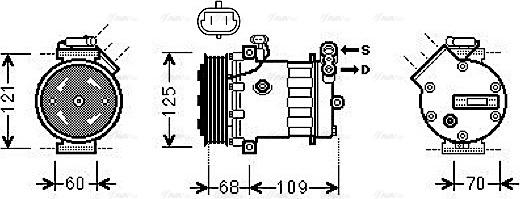 Ava Quality Cooling OL K475 - Kompresor, klima-Uređaj www.molydon.hr