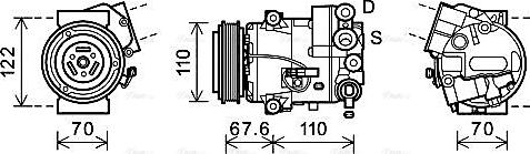 Ava Quality Cooling OLAK606 - Kompresor, klima-Uređaj www.molydon.hr