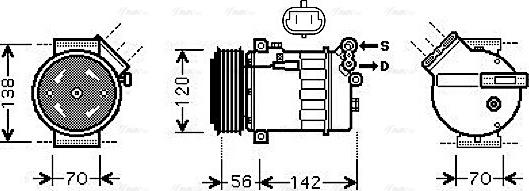 Ava Quality Cooling OLAK313 - Kompresor, klima-Uređaj www.molydon.hr