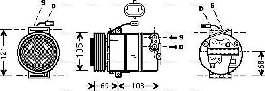 Ava Quality Cooling OLAK373 - Kompresor, klima-Uređaj www.molydon.hr