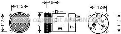 Ava Quality Cooling OLAK278 - Kompresor, klima-Uređaj www.molydon.hr