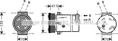 Ava Quality Cooling OLAK273 - Kompresor, klima-Uređaj www.molydon.hr