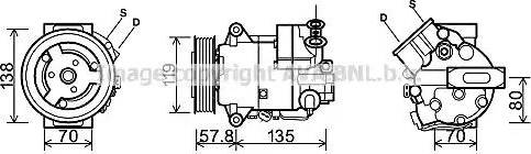 Ava Quality Cooling OL K497 - Kompresor, klima-Uređaj www.molydon.hr